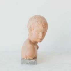 Wholesale 🛒 Elsie Green Bust Of Boy On Marble Base What's New ✨ 13 Elsie Green Bust Of Boy On Marble Base What's New