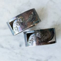 Elsie Green Vintage Silver Napkin Ring | Madame What's New