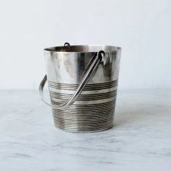 Elsie Green What's New Petite Vintage Silver Ice Bucket