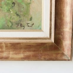 Elsie Green Art Galerie Cottage With Blue Sky Oil Painting