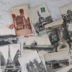 Etcetera Lyonnaise French Postcard Set Of 20 What's New