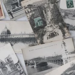 Etcetera Lyonnaise French Postcard Set Of 20 What's New