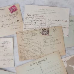 Etcetera Lyonnaise French Postcard Set Of 20 What's New