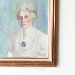 Elsie Green Portrait Of Tante Sidonie Oil Painting