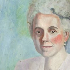 Elsie Green Portrait Of Tante Sidonie Oil Painting