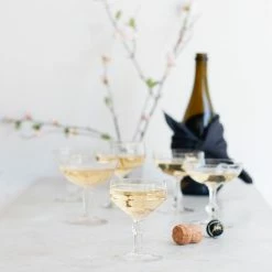 Elsie Green Classic Champagne Coupe Set Of 4