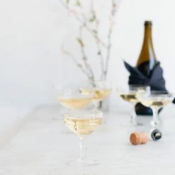 Elsie Green Classic Champagne Coupe Set Of 4