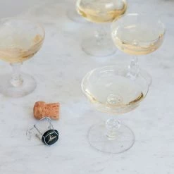 Elsie Green Classic Champagne Coupe Set Of 4