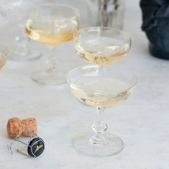 Elsie Green Classic Champagne Coupe Set Of 4