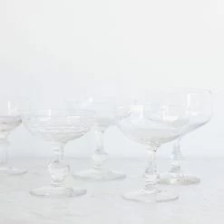 Elsie Green Classic Champagne Coupe Set Of 4