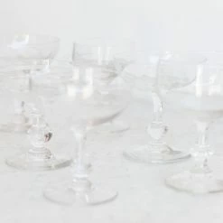 Elsie Green Classic Champagne Coupe Set Of 4
