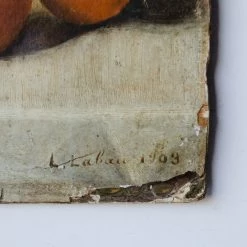 Elsie Green Le Pain Et Les Mandarines Still Life Oil Painting | Dated 1903 What's New