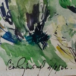 Elsie Green Belcastel Watercolor Painting