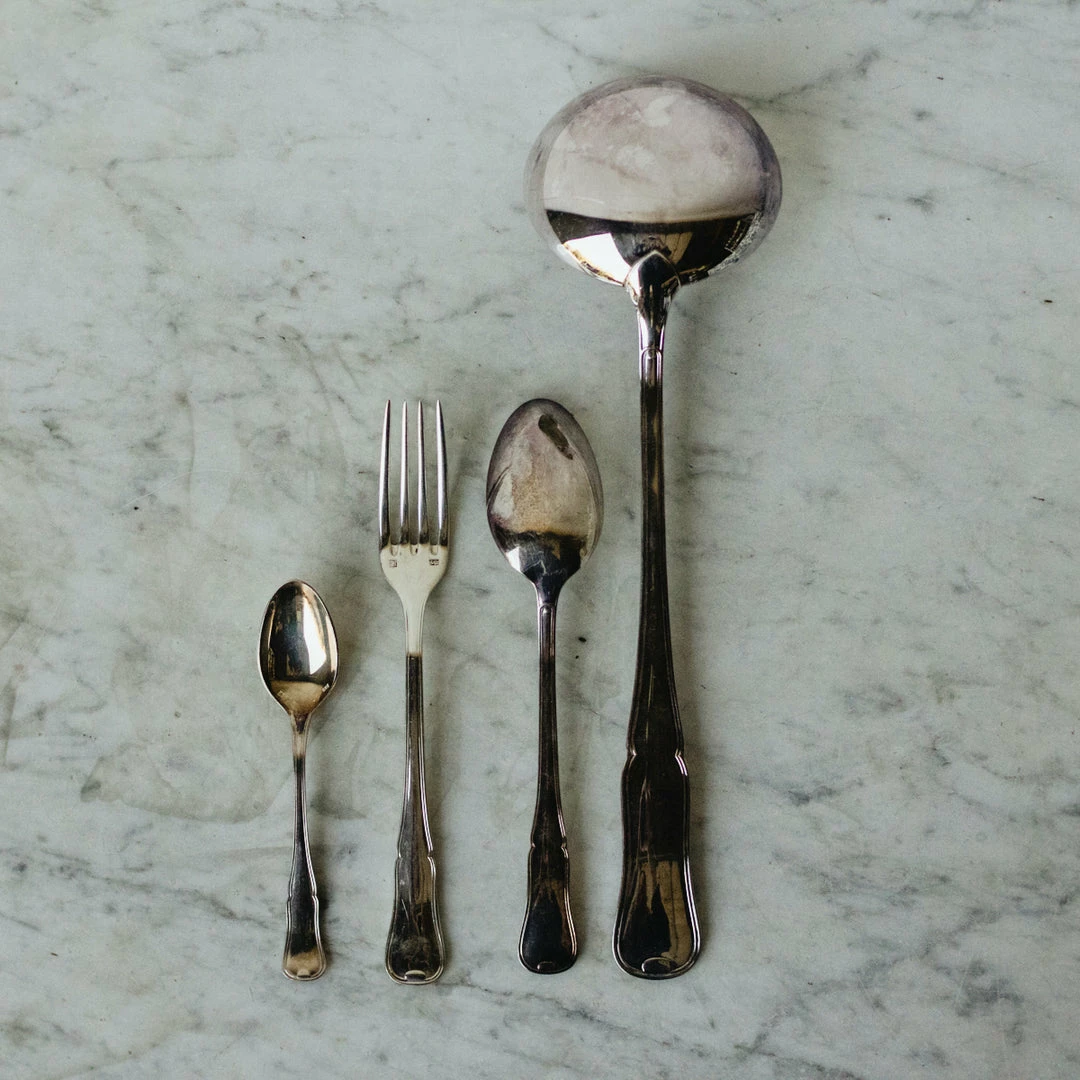 Discount ❤️ Elsie Green Set Of Flatware In Toile Box What's New 🥰 9 Elsie Green Set Of Flatware In Toile Box What's New