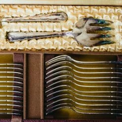 Elsie Green Matched French Flatware Set Of 26 | Fish Set What's New