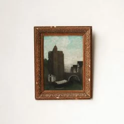 Elsie Green Castle Oil Oil Painting | Dated 1930