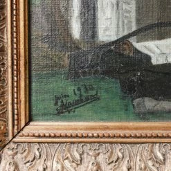 Elsie Green Castle Oil Oil Painting | Dated 1930