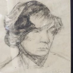 Elsie Green Art Galerie Portrait In Pencil