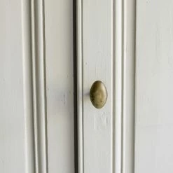 Elsie Green Painted School Cabinet