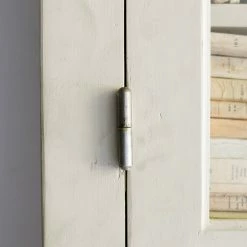 Elsie Green Painted School Cabinet