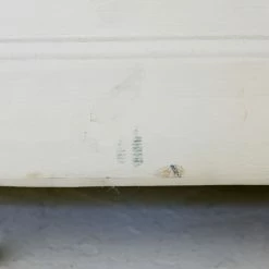 Elsie Green Painted School Cabinet