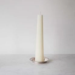 Elsie Green Beeswax Fluted Pillar