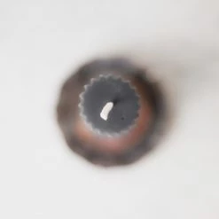 Elsie Green Beeswax Fluted Pillar