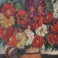 Elsie Green Les Fleurs Et Leur Potiche Floral Oil Painting