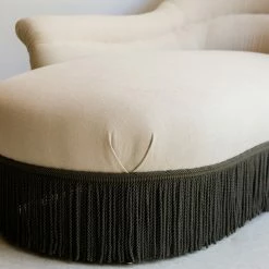 Elsie Green What's New Linen Crapaud Chaise