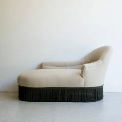 Elsie Green What's New Linen Crapaud Chaise