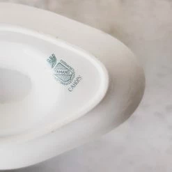 Didier Vintage Transferware Gravy Boat