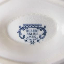 Didier Vintage Transferware Gravy Boat