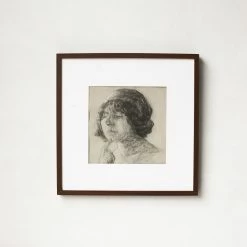 Elsie Green Art Galerie Portrait Of Woman In Hat