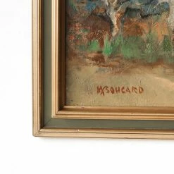 Elsie Green Landscape With Castle Oil Painting What's New