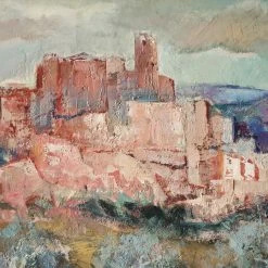 Elsie Green Landscape With Castle Oil Painting What's New