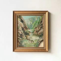 Elsie Green Art Galerie River Canyon Oil Painting