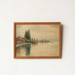 Elsie Green Lac De Genève Landscape Painting Art Galerie