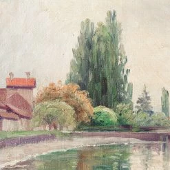 Elsie Green Lac De Genève Landscape Painting Art Galerie