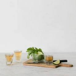 Brocante Belgique X Eclectic Pair Of Vintage Shot Glasses