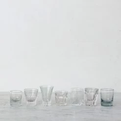 Brocante Belgique X Eclectic Pair Of Vintage Shot Glasses