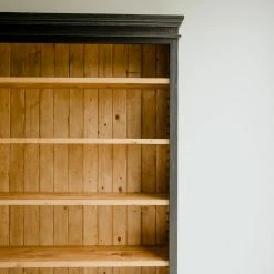 Custom Furniture Robin Reclaimed Wood Library Bookcase