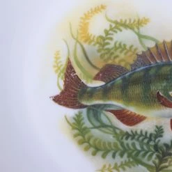 Elsie Green Vintage Poisson Plate Set Of 6