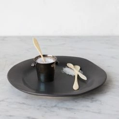 Elsie Green Trio Of Bone Salt Spoons