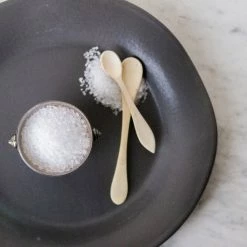 Elsie Green Trio Of Bone Salt Spoons