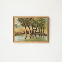 Elsie Green Le Bois Dans L'Eau Landscape Oil Painting