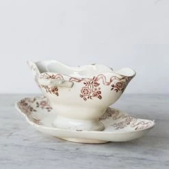 Didier Vintage Gien Gravy Boat What's New
