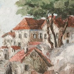 Elsie Green Les Marchands Italiens Landscape Oil Painting