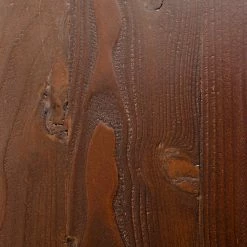 Custom Furniture Oval Reclaimed Wood Trestle Table