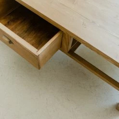 Custom Furniture Reclaimed Wood Bread Board Coffee Table