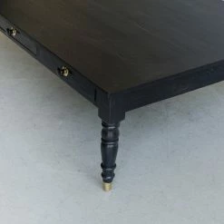 Custom Furniture Reclaimed Wood Turned Leg Coffee Table What's New